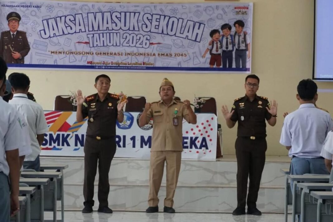 Mbina Bangun S.Pd., M.Psi : Kami Bersyukur dan Apresiasi JSM 2026 Hadir di SMK Negeri 1 Merdeka Mbina Bangun S.Pd., M.Psi : Kami Bersyukur dan Apresiasi JSM 2026 Hadir di SMK Negeri 1 Merdeka