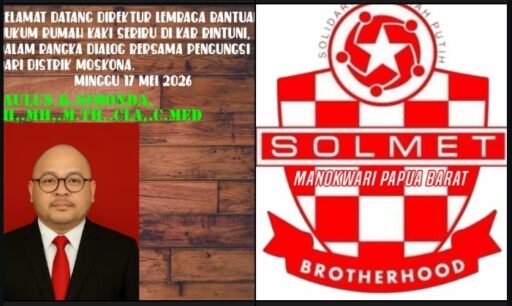 DPD SOLMET MANOKWARI APRESIASI TINDAKAN DIREKTUR LBH -RKS TEMUI PENGUNGSI MOSKONA BINTUNI DPD SOLMET MANOKWARI APRESIASI TINDAKAN DIREKTUR LBH -RKS TEMUI PENGUNGSI MOSKONA BINTUNI
