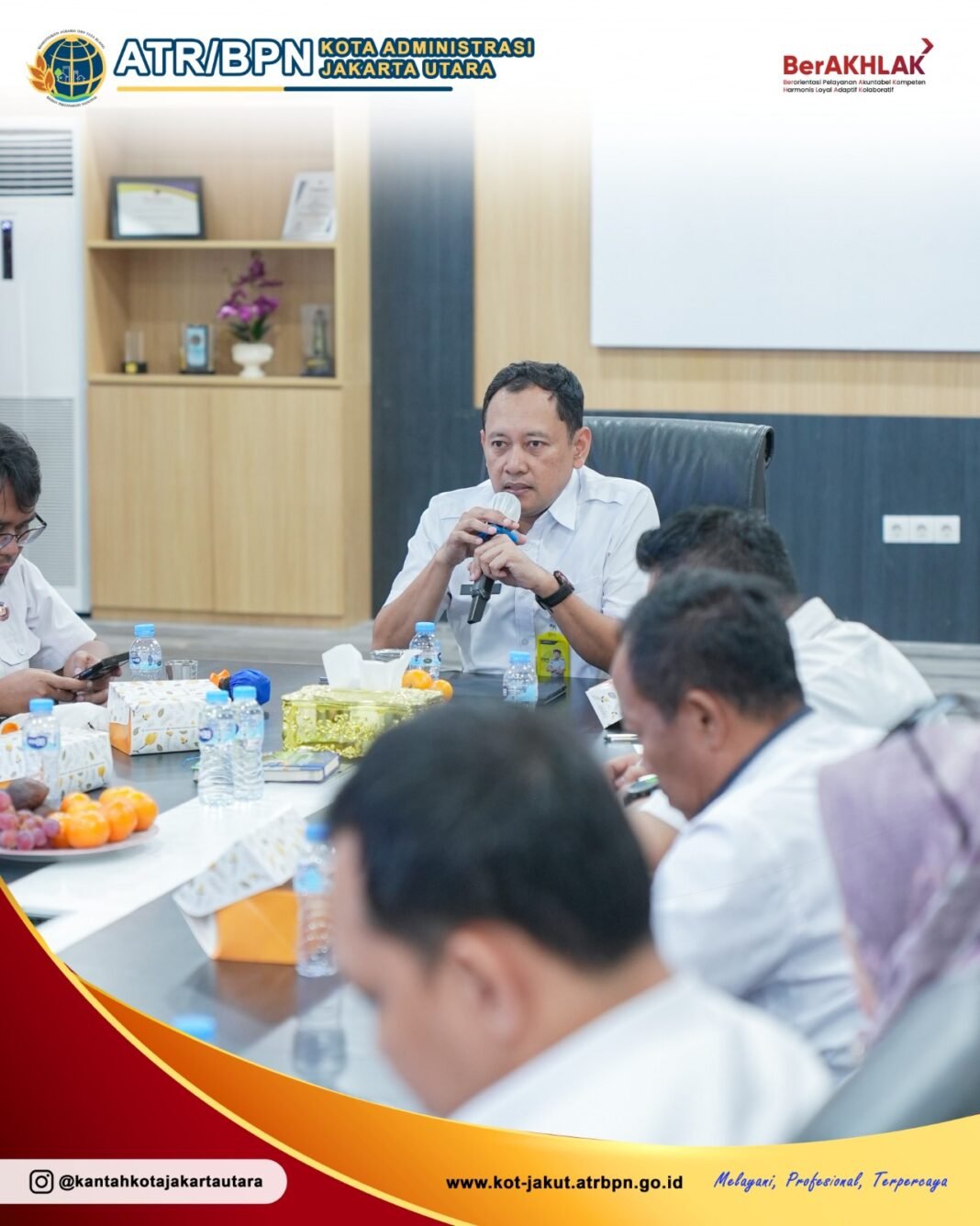 Transformasi Birokrasi Berlanjut, Kantah Jakarta Utara Jalani Monev Zona Integritas Transformasi Birokrasi Berlanjut, Kantah Jakarta Utara Jalani Monev Zona Integritas