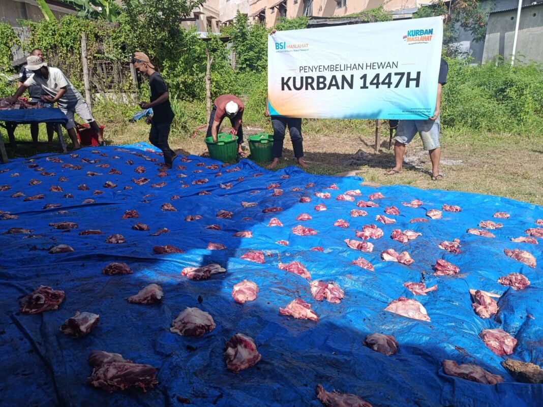 BSI Maslahat dan Koperasi Berkah Sabang Indah Tebar Keberkahan Idul Adha 1447 H.| KOMPAS.SBS.-NEWS BSI Maslahat dan Koperasi Berkah Sabang Indah Tebar Keberkahan Idul Adha 1447 H.| KOMPAS.SBS.-NEWS