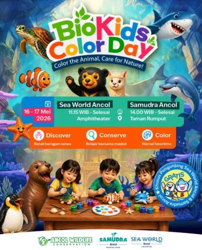 Sea World Dan Samudra Ancol Dipenuhi Keceriaan,BioKids Color Day Bangkitkan Cinta Satwa Sejak Dini Sea World Dan Samudra Ancol Dipenuhi Keceriaan,BioKids Color Day Bangkitkan Cinta Satwa Sejak Dini