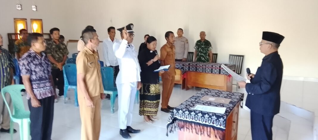 Jabatan Boleh Setahun, Tapi Karya Jangan Setahun! Adrianus Bessie, S.Sos Lantik Pj Kepala Desa Lekik Jabatan Boleh Setahun, Tapi Karya Jangan Setahun! Adrianus Bessie, S.Sos Lantik Pj Kepala Desa Lekik