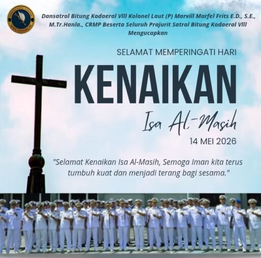 Semarak Hari Kenaikan Isa Al-Masih: Satrol Bitung Doakan Kedamaian & Persatuan Masyarakat Semarak Hari Kenaikan Isa Al-Masih: Satrol Bitung Doakan Kedamaian & Persatuan Masyarakat