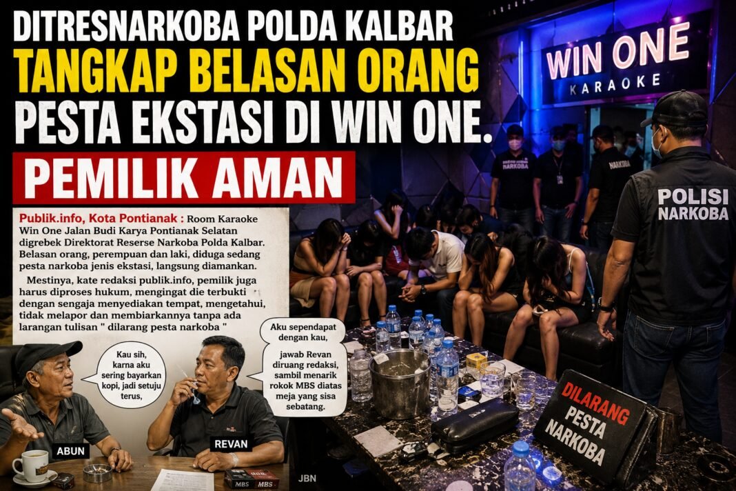 Ditresnarkoba Polda Kalbar Tangkap Belasan Orang Pesta Ekstasi Di Win One. Pemilik Aman Ditresnarkoba Polda Kalbar Tangkap Belasan Orang Pesta Ekstasi Di Win One. Pemilik Aman