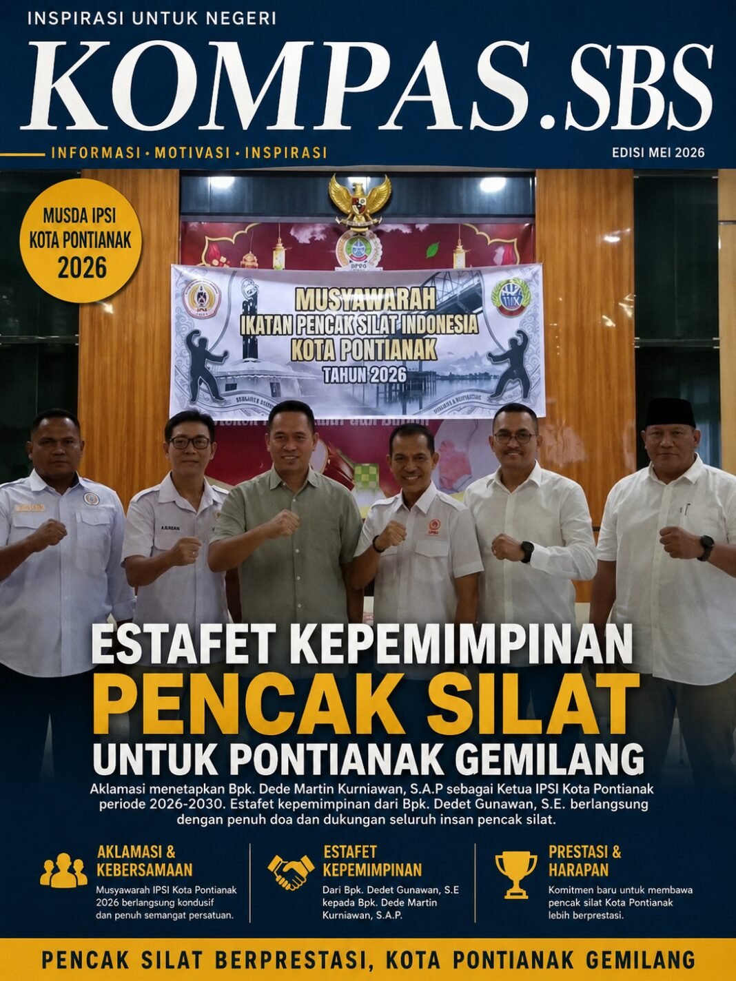 Pencak Silat Berprestasi, IPSI Kota Pontianak Siap Wujudkan Pontianak Gemilang Pencak Silat Berprestasi, IPSI Kota Pontianak Siap Wujudkan Pontianak Gemilang