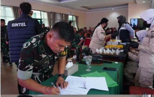 Kodim 0502/JU Gelar Penyuluhan Dan Tes Urine, Perkuat Komitmen Berantas Narkoba Kodim 0502/JU Gelar Penyuluhan Dan Tes Urine, Perkuat Komitmen Berantas Narkoba