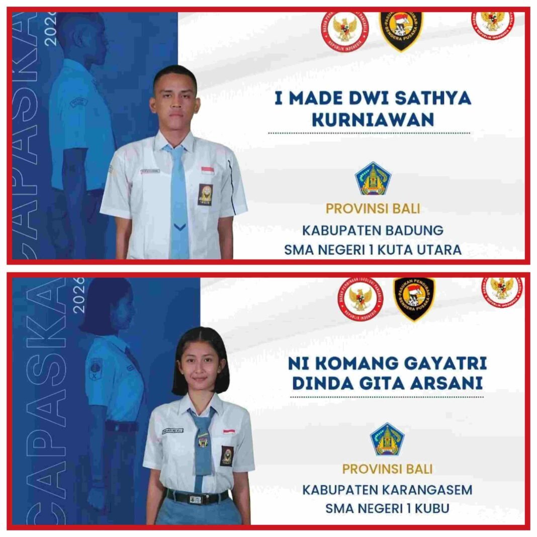 Selamat Kepada Putra Putri Bali Terpilih – BPIP Umumkan Calon Paskibraka Tingkat Pusat 2026 Selamat Kepada Putra Putri Bali Terpilih – BPIP Umumkan Calon Paskibraka Tingkat Pusat 2026