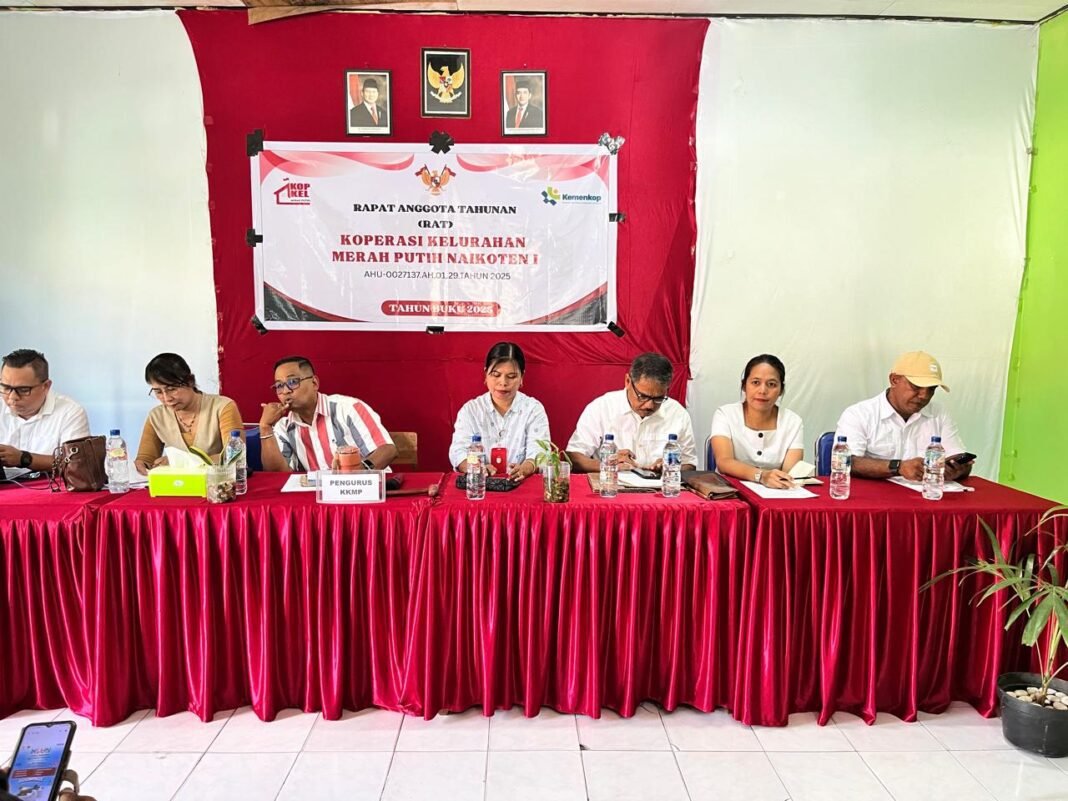 RAT Koperasi Merah Putih Kelurahan Naikoten I Berjalan Lancar RAT Koperasi Merah Putih Kelurahan Naikoten I Berjalan Lancar
