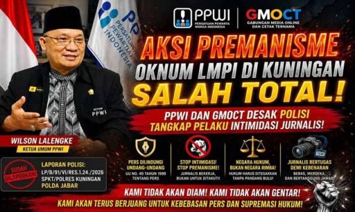 PPWI dan GMOCT Desak Polisi Tangkap Pelaku Intimidasi Jurnalis PPWI dan GMOCT Desak Polisi Tangkap Pelaku Intimidasi Jurnalis