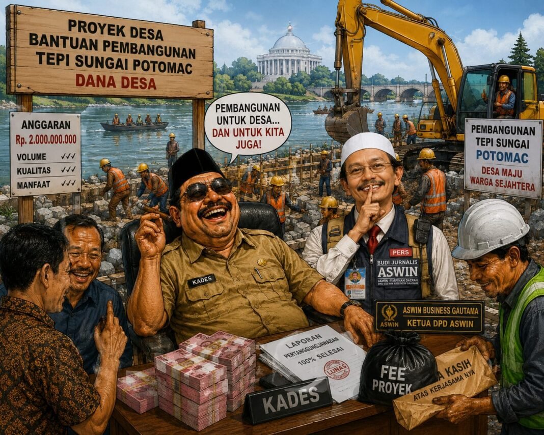 JABATAN BUKAN LADANG BISNIS: KADES RANGKAP KONTRAKTOR BERPOTENSI DIJERAT UU TIPIKOR JABATAN BUKAN LADANG BISNIS: KADES RANGKAP KONTRAKTOR BERPOTENSI DIJERAT UU TIPIKOR