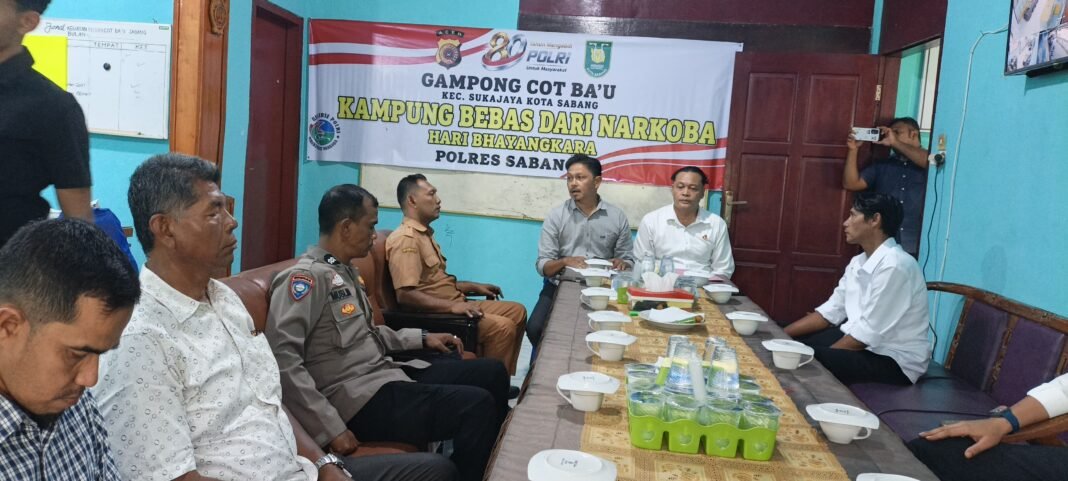 Polres Sabang Gelar Program Kampung Bebas dari Narkoba di Gampong Cot Ba’u | Kompas.sbs.-News. Polres Sabang Gelar Program Kampung Bebas dari Narkoba di Gampong Cot Ba’u | Kompas.sbs.-News.
