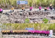 Ketua Persatuan Orang Melayu Mengapresiasi Aksi Nyata Bhayangkari dan Polres Bengkayang Tanam Bibit Mangrove