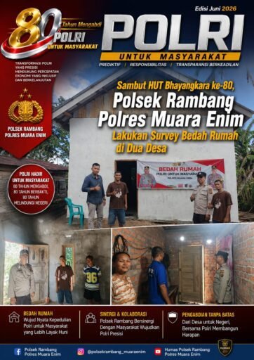 Sambut HUT Bhayangkara ke-80, Polsek Rambang Polres Muara Enim Lakukan Survey Bedah Rumah di Dua Desa Sambut HUT Bhayangkara ke-80, Polsek Rambang Polres Muara Enim Lakukan Survey Bedah Rumah di Dua Desa