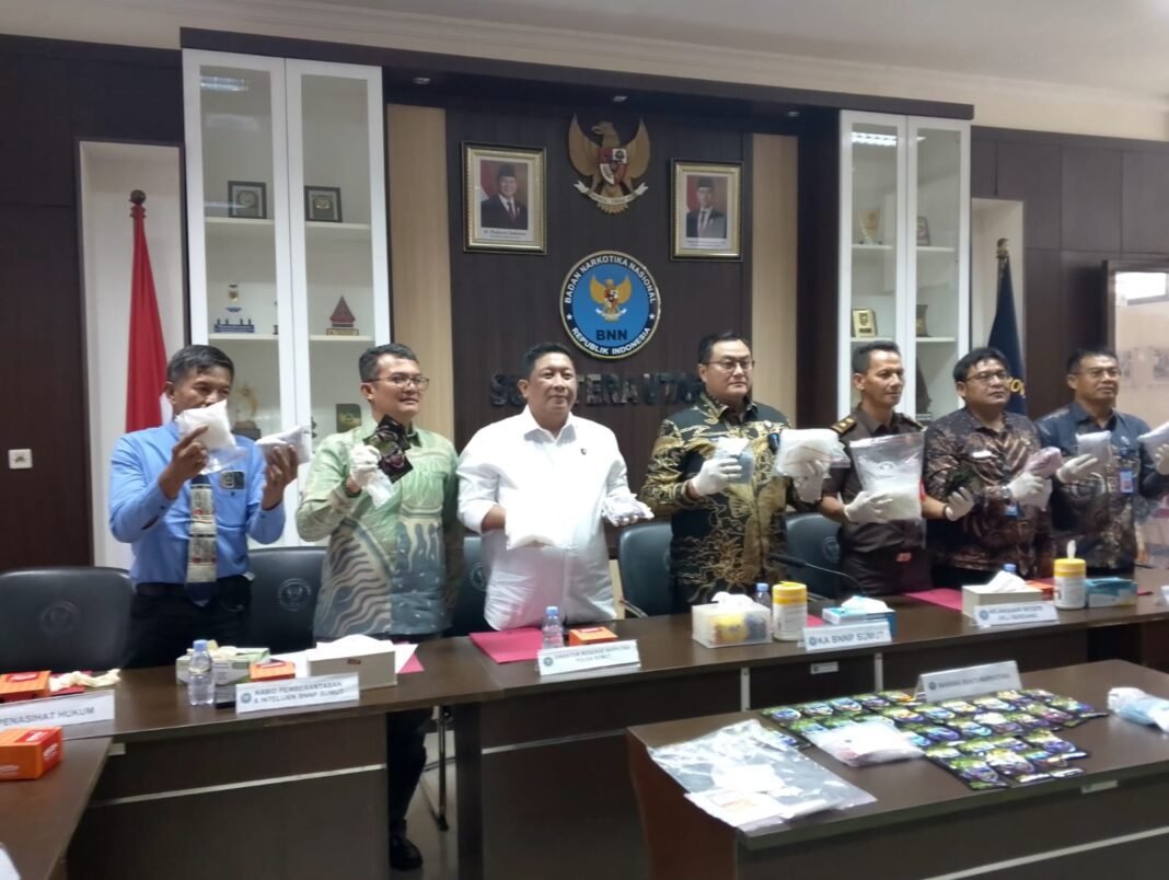 BNNP Sumut Kembali Musnahkan Narkoba, Selamatkan Anak Bangsa Sebanyak 48. 757 Orang BNNP Sumut Kembali Musnahkan Narkoba, Selamatkan Anak Bangsa Sebanyak 48. 757 Orang