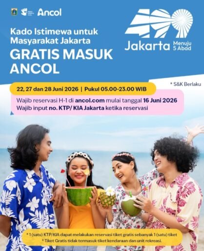 Jakarta Berulang Tahun,AncolBuka GerbangBahagia:WargaDKI DiajakMenikmati Hadiah IstimewaTepi Laut TanpaBiaya” Jakarta Berulang Tahun,AncolBuka GerbangBahagia:WargaDKI DiajakMenikmati Hadiah IstimewaTepi Laut TanpaBiaya”