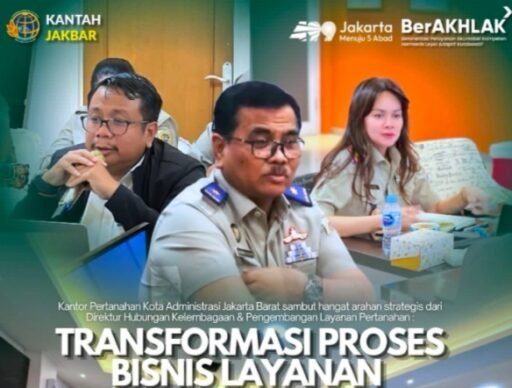 Jakarta Barat Jadi Pilot Project Nasional ATR/BPN,RevolusiLayananSertipikat TanahBerbasisDigitalResmi Dimulai Jakarta Barat Jadi Pilot Project Nasional ATR/BPN,RevolusiLayananSertipikat TanahBerbasisDigitalResmi Dimulai