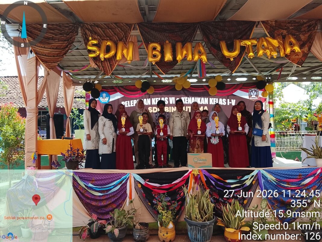 Rasa Haru dan Gembira Warnai Pelepasan siswa Kelas VI dan Kenaikan Kelas SDN Bina Utama Cikaum Rasa Haru dan Gembira Warnai Pelepasan siswa Kelas VI dan Kenaikan Kelas SDN Bina Utama Cikaum