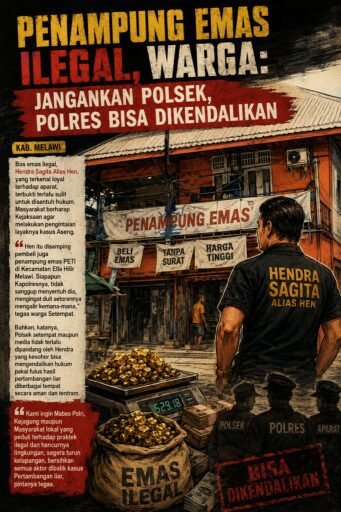 Penampung Emas Ilegal, Warga : Jangankan Polsek, Polres Bisa Dikendalikan Penampung Emas Ilegal, Warga : Jangankan Polsek, Polres Bisa Dikendalikan