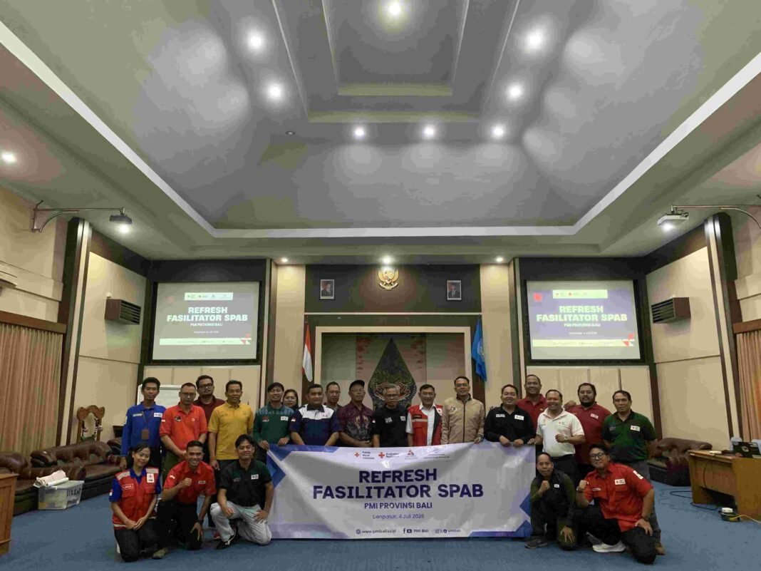 PMI Provinsi Bali Gelar Refresh Fasilitator SPAB PMI Se-Bali, Perkuat Kesiapsiagaan Sekolah PMI Provinsi Bali Gelar Refresh Fasilitator SPAB PMI Se-Bali, Perkuat Kesiapsiagaan Sekolah