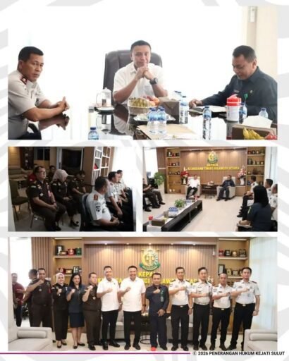Kajati Sulut terima Audensi, kepala pengadilan tinggi Manado & Kakanwil Ditjenpas Sulut. Kajati Sulut terima Audensi, kepala pengadilan tinggi Manado & Kakanwil Ditjenpas Sulut.