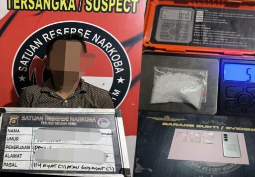Direktorat Reserse Narkoba Polda Sumatera Selatan bersama Satresnarkoba Polres Muara Enim membuahkan hasil Direktorat Reserse Narkoba Polda Sumatera Selatan bersama Satresnarkoba Polres Muara Enim membuahkan hasil