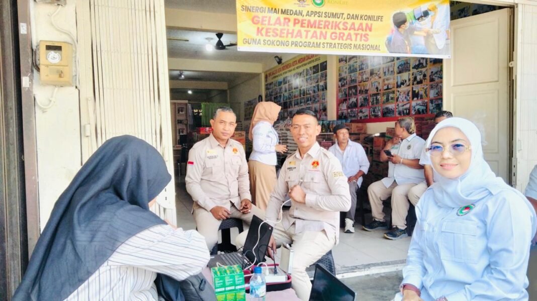 MAI Medan dan APPSI Gelar Cek Kesehatan Gratis MAI Medan dan APPSI Gelar Cek Kesehatan Gratis