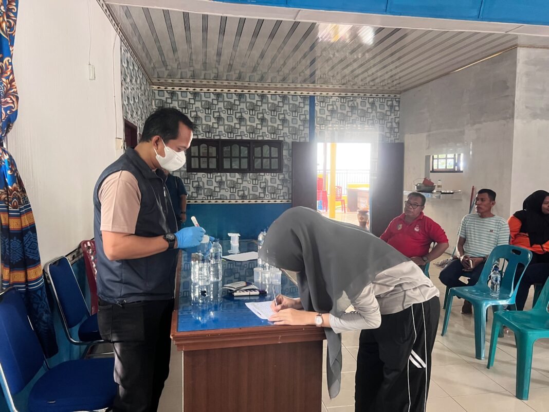 Inovasi Desa Empat Negeri: Gandeng BNNK Batu Bara, Uji Napza untuk Ciptakan Birokrasi Bersih Inovasi Desa Empat Negeri: Gandeng BNNK Batu Bara, Uji Napza untuk Ciptakan Birokrasi Bersih