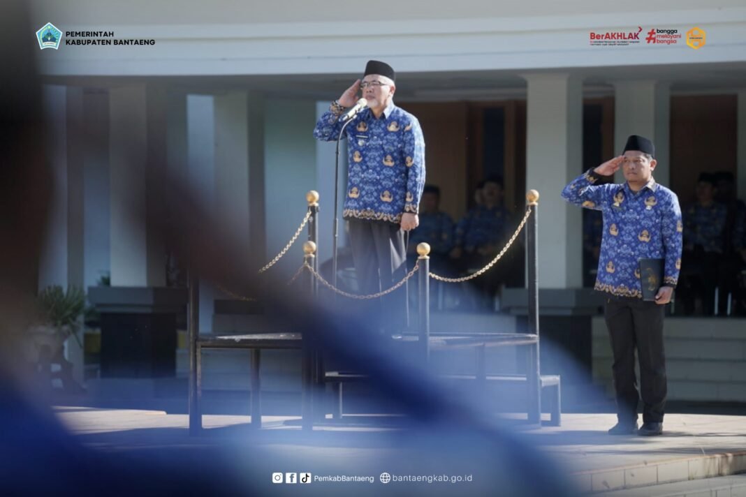 Wabup Bantaeng Pimpin Upacara Hari Kesadaran Nasional, Ajak ASN Terus Berinovasi Wabup Bantaeng Pimpin Upacara Hari Kesadaran Nasional, Ajak ASN Terus Berinovasi