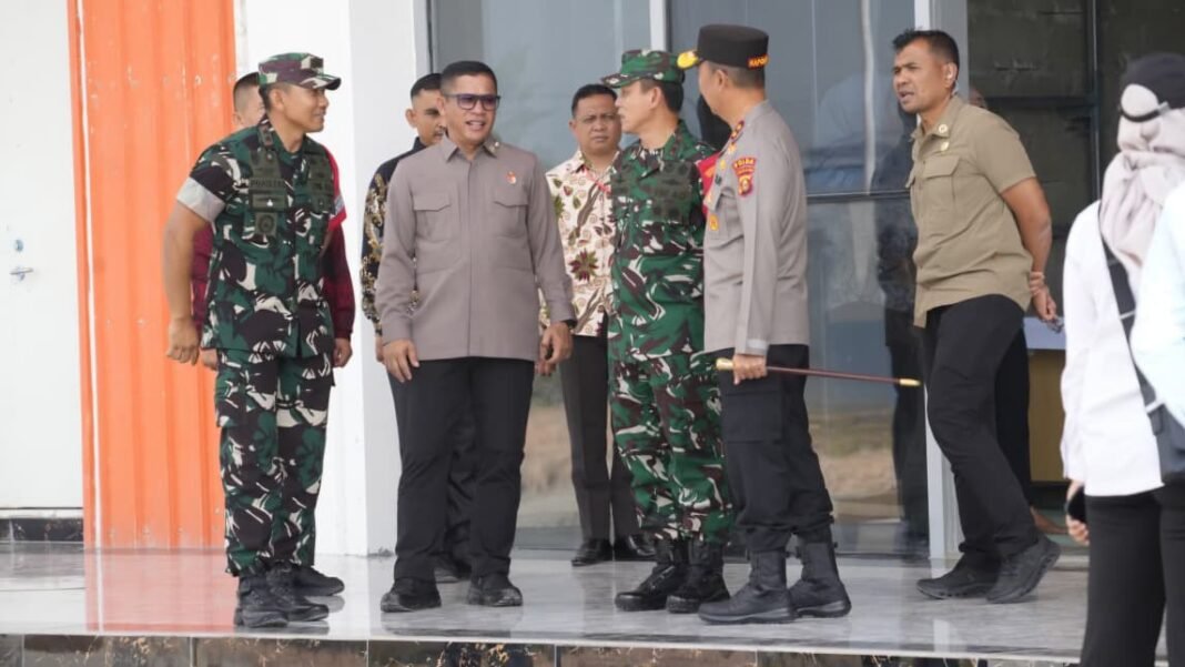 Bersama Pangdam II/Sriwijaya, Kapolda Sumsel Pastikan Pengamanan RI-2 Berjalan Aman dan Humanis Bersama Pangdam II/Sriwijaya, Kapolda Sumsel Pastikan Pengamanan RI-2 Berjalan Aman dan Humanis