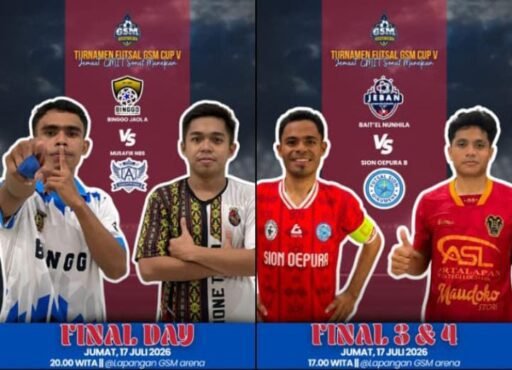 Binggo Jaola VS Musafir NBS Akan Buktikan Siapa Layak Boyong Piala GSM CUP V 2026 Binggo Jaola VS Musafir NBS Akan Buktikan Siapa Layak Boyong Piala GSM CUP V 2026