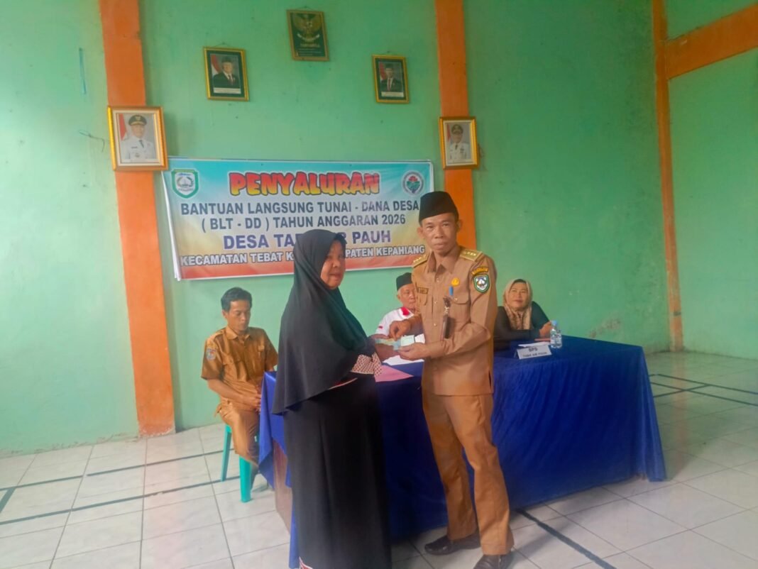 Penyaluran Bantuan Langsung Tunai Dana Desa Tahap 1 TA 2026 Penyaluran Bantuan Langsung Tunai Dana Desa Tahap 1 TA 2026