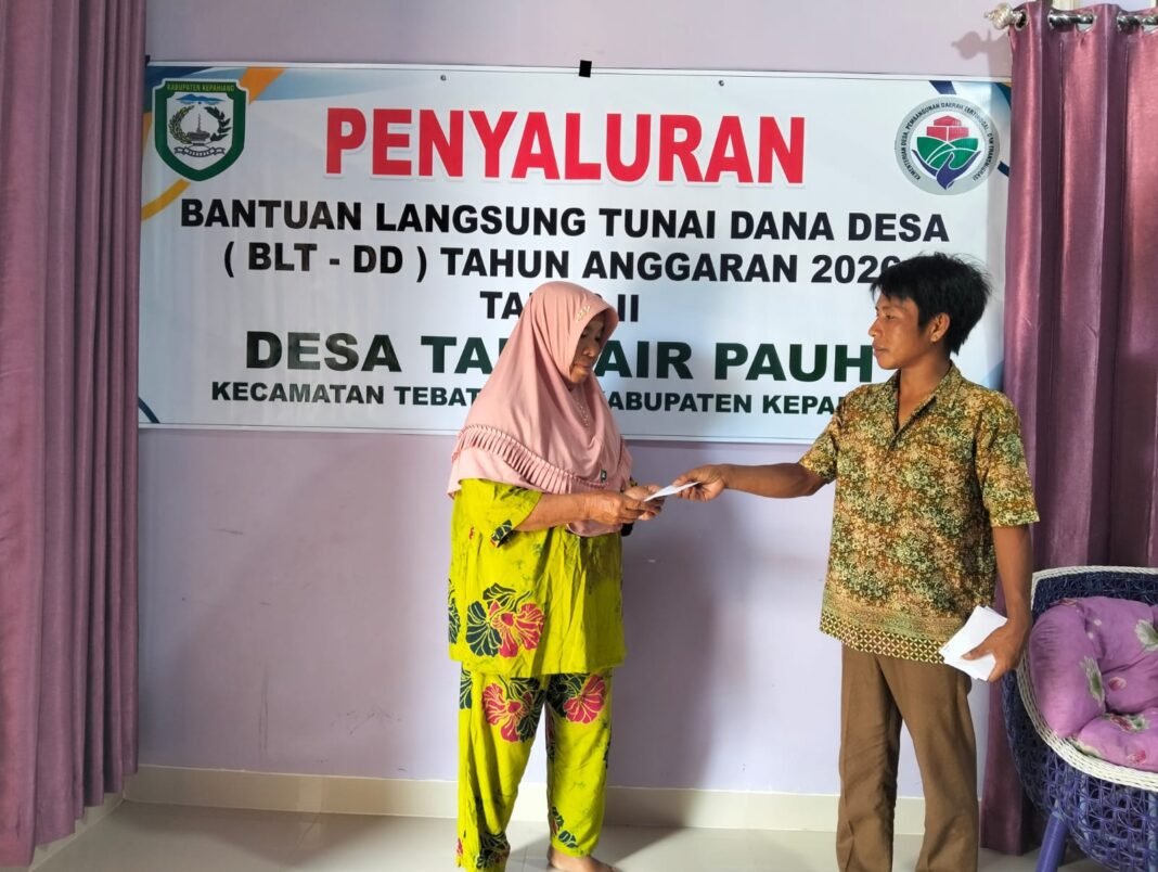 Pemdes Desa Taba Air Pauh Salurkan BLT DD Tahap 2 TA 2026kan Pemdes Desa Taba Air Pauh Salurkan BLT DD Tahap 2 TA 2026kan