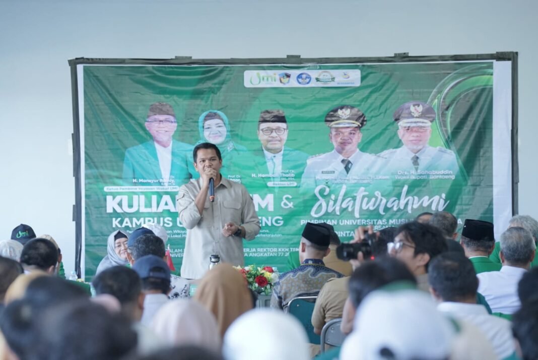 Silaturahmi bersama UMI Bantaeng, Bupati Bantaeng Apresiasi Pengembangan Kampus UMI Silaturahmi bersama UMI Bantaeng, Bupati Bantaeng Apresiasi Pengembangan Kampus UMI
