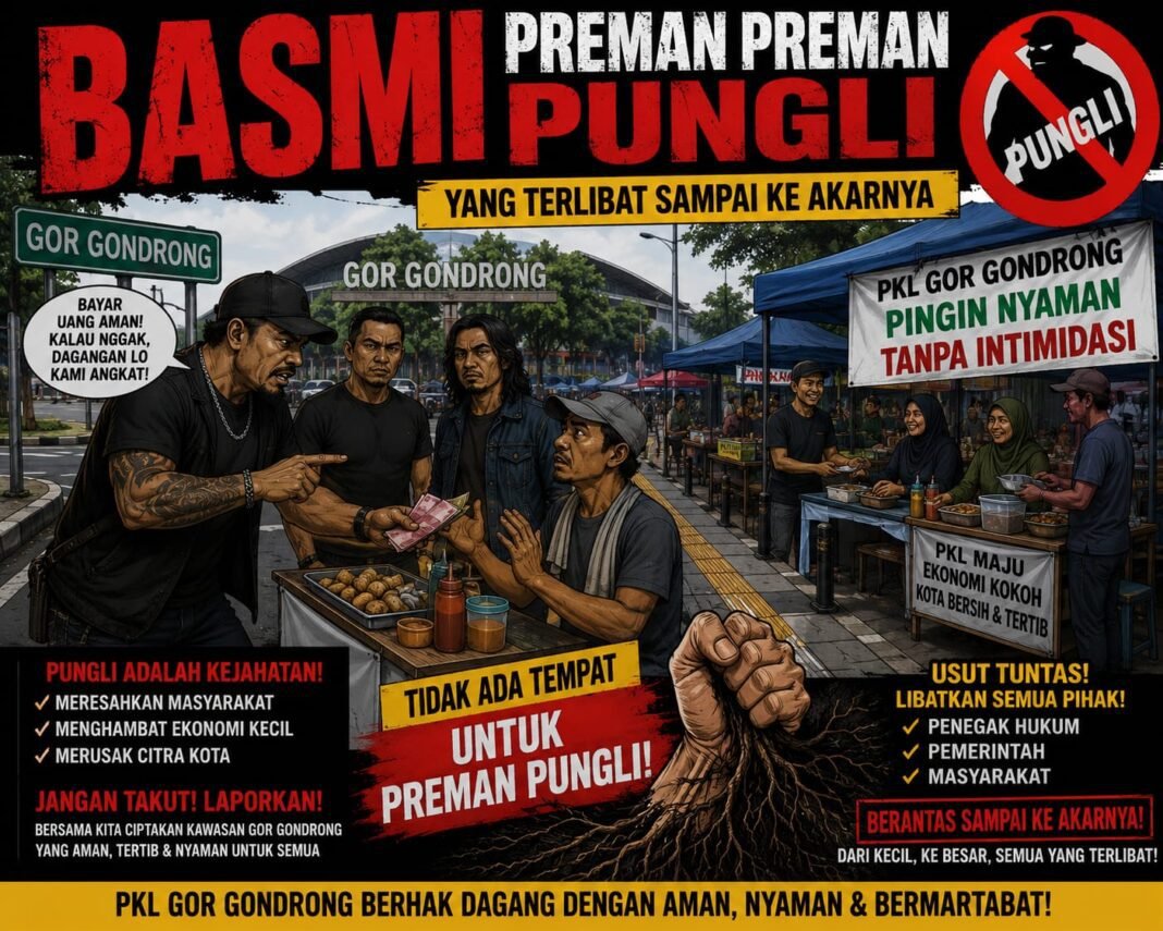GAWAT, PUNGLI SEMAKIN GILA, PEDAGANG MENGAKU TERTEKAN, WARGA TAGIH TINDAKAN NYATA PEMERINTAH GAWAT, PUNGLI SEMAKIN GILA, PEDAGANG MENGAKU TERTEKAN, WARGA TAGIH TINDAKAN NYATA PEMERINTAH
