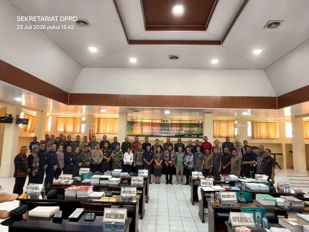 DPRD Rote Ndao Tetapkan Perda Pertanggungjawaban APBD TA 2025 DPRD Rote Ndao Tetapkan Perda Pertanggungjawaban APBD TA 2025