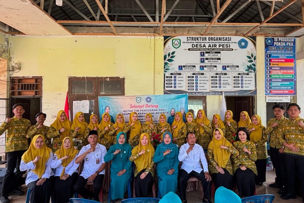 TP PKK KABUPATENÂ LAKSANAKAN PEMBINAAN 10 PROGRAM POKOK PKK DAN SERAHKAN BANTUAN GIZI DI DESA AIR PESI TP PKK KABUPATENÂ LAKSANAKAN PEMBINAAN 10 PROGRAM POKOK PKK DAN SERAHKAN BANTUAN GIZI DI DESA AIR PESI