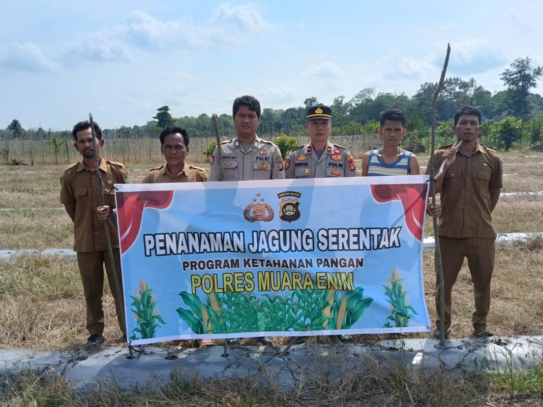 Polsek Lubai Bersama PPL dan Kelompok Tani Laksanakan Penanaman Jagung Kuartal III Tahun 2026 Polsek Lubai Bersama PPL dan Kelompok Tani Laksanakan Penanaman Jagung Kuartal III Tahun 2026