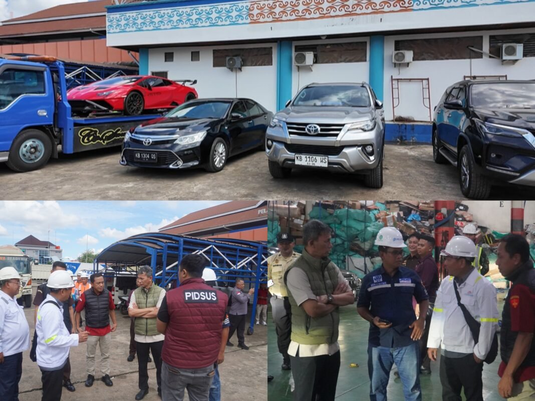 Kajati Kalbar Croscek Proses Pengiriman Mobil Sitaan Kasus Korupsi Tambang Bauksit Kajati Kalbar Croscek Proses Pengiriman Mobil Sitaan Kasus Korupsi Tambang Bauksit