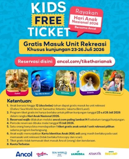 Ancol Sulap Liburan Sekolah Jadi Ruang Belajar,Anak Berpeluang Masuk Gratis Wahana Favorit Ancol Sulap Liburan Sekolah Jadi Ruang Belajar,Anak Berpeluang Masuk Gratis Wahana Favorit
