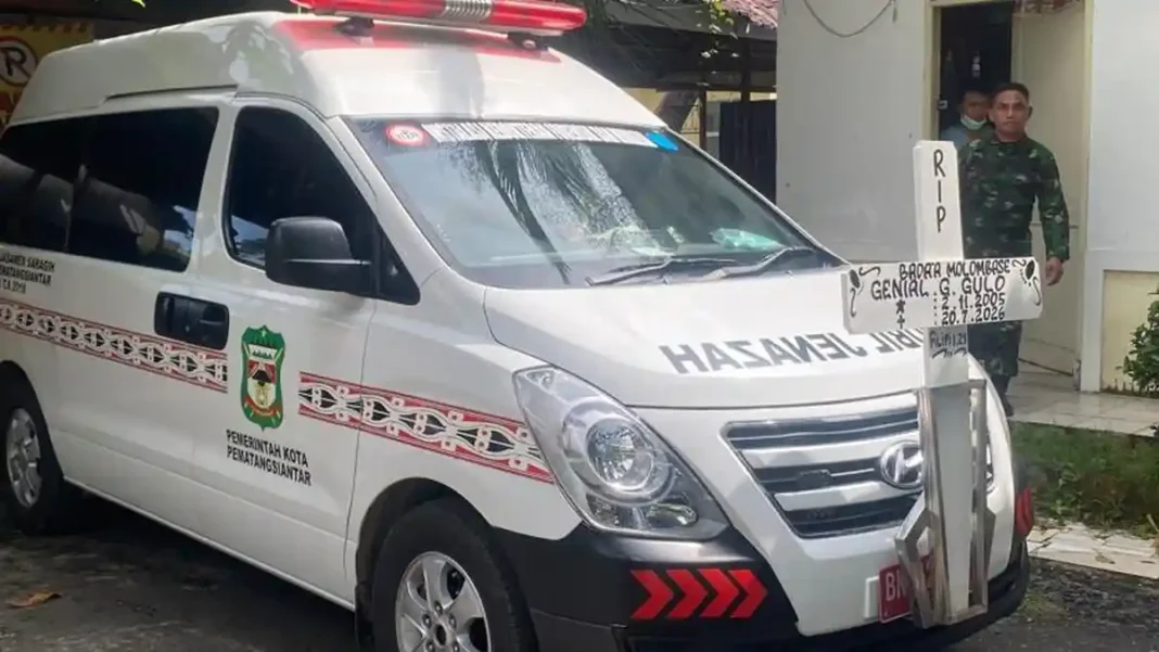 Siswa Secata TNI AD Asal Nias Ditemukan Meninggal di Rindam I/BB Pematangsiantar Siswa Secata TNI AD Asal Nias Ditemukan Meninggal di Rindam I/BB Pematangsiantar