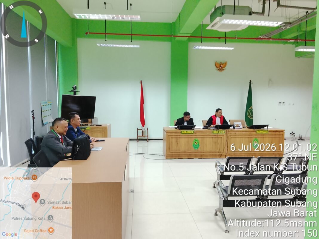 Kuasa Hukum Harun Mempertayakan Ketidak Hadiran Termohon Polres Subang Dalam Praperadilan jilid 2 Kuasa Hukum Harun Mempertayakan Ketidak Hadiran Termohon Polres Subang Dalam Praperadilan jilid 2