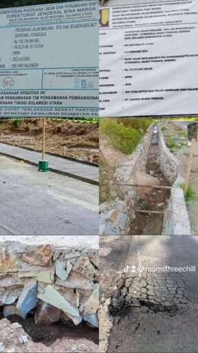 ANGGARAN HAMPIR 180 MILIAR, PEKERJAAN JALAN DI BOLMUT ASAL JADI, POLDA & KEJATI SULUT, DI MINTA TURUN TANGAN ANGGARAN HAMPIR 180 MILIAR, PEKERJAAN JALAN DI BOLMUT ASAL JADI, POLDA & KEJATI SULUT, DI MINTA TURUN TANGAN