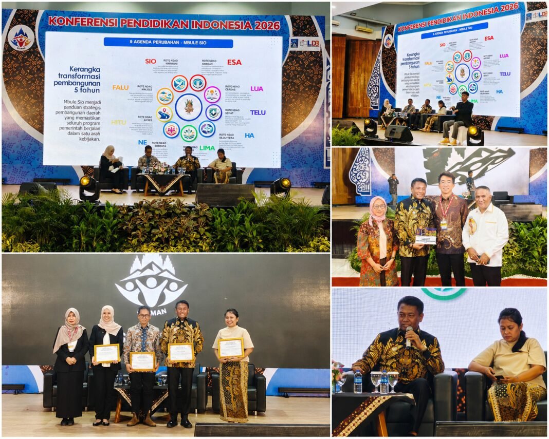 Bupati Rote Ndao Jadi Narasumber dan Raih Penghargaan pada Konferensi Pendidikan Indonesia 2026 Bupati Rote Ndao Jadi Narasumber dan Raih Penghargaan pada Konferensi Pendidikan Indonesia 2026