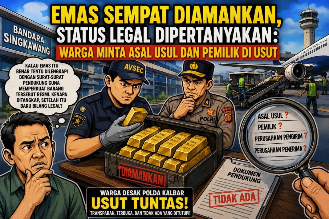 Emas Sempat Diamankan, Setatus Legal Dipertanyakan: Warga Mintak Asal Usul Dan Pemilik Di Usut Emas Sempat Diamankan, Setatus Legal Dipertanyakan: Warga Mintak Asal Usul Dan Pemilik Di Usut