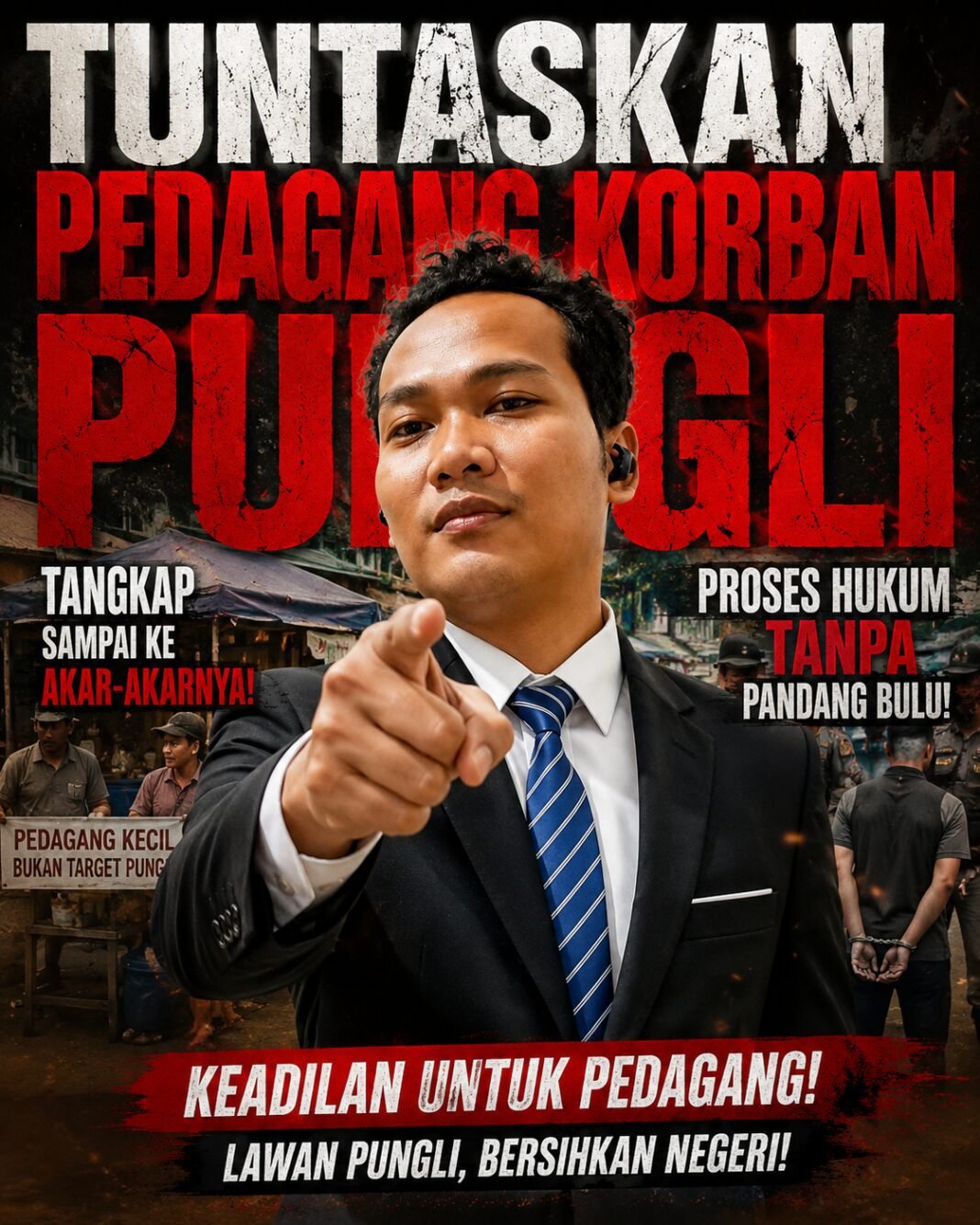 DESAK PEMERINTAH DAN APARAT BUKTIKAN KOMITMEN, JANGAN BIARKAN KEPERCAYAAN PUBLIK TERGERUS DESAK PEMERINTAH DAN APARAT BUKTIKAN KOMITMEN, JANGAN BIARKAN KEPERCAYAAN PUBLIK TERGERUS