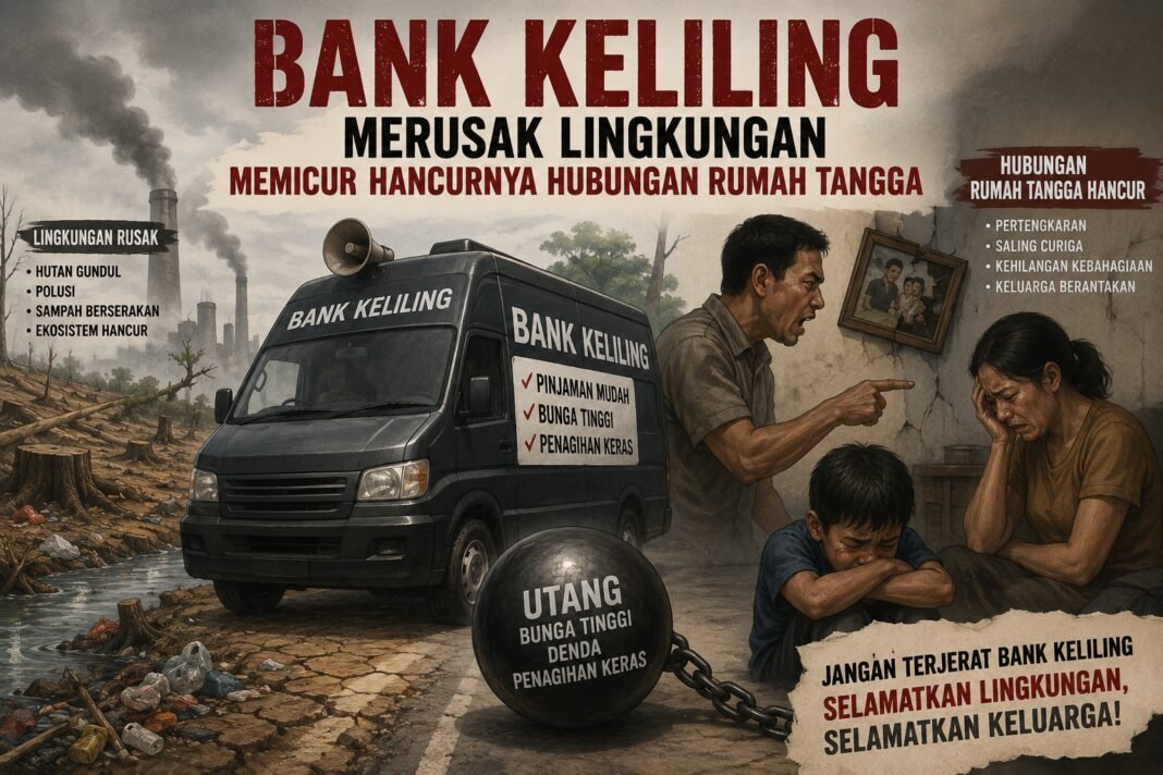 Warga Resah Maraknya Bank Emok dan Bank Keliling, Dinilai Berpotensi Memicu Krisis Ekonomi Keluarga Warga Resah Maraknya Bank Emok dan Bank Keliling, Dinilai Berpotensi Memicu Krisis Ekonomi Keluarga
