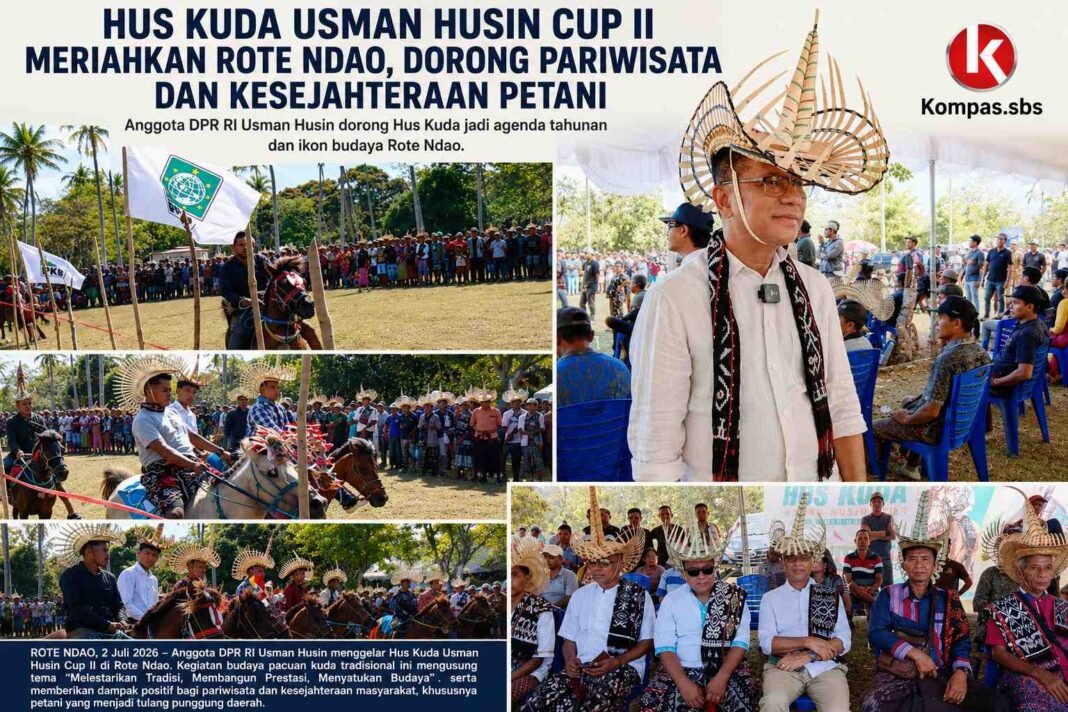 Anggota DPR RI Usman Husin Dorong Hus Kuda Jadi Agenda Tahunan dan Ikon Pariwisata Rote Ndao Anggota DPR RI Usman Husin Dorong Hus Kuda Jadi Agenda Tahunan dan Ikon Pariwisata Rote Ndao