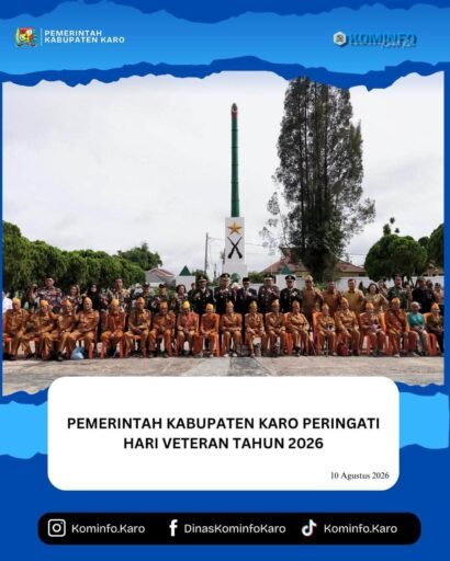 PEMERINTAH KABUPATEN KARO PERINGATI HARI VETERAN TAHUN 2026 PEMERINTAH KABUPATEN KARO PERINGATI HARI VETERAN TAHUN 2026