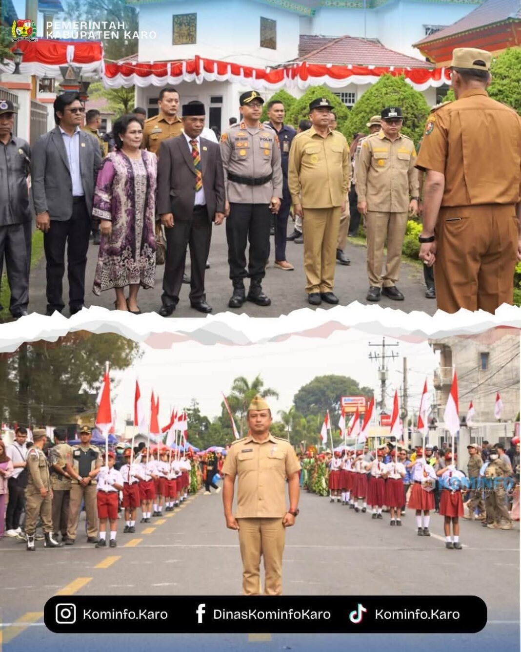 Pawai TK dan SD Meriahkan HUT RI ke-81 di Kabupaten Karo Pawai TK dan SD Meriahkan HUT RI ke-81 di Kabupaten Karo