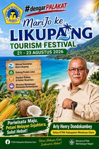 Ketua KTNA Minut Ajak Masyarakat Meriahkan Likupang Tourism Festival 2026 Ketua KTNA Minut Ajak Masyarakat Meriahkan Likupang Tourism Festival 2026
